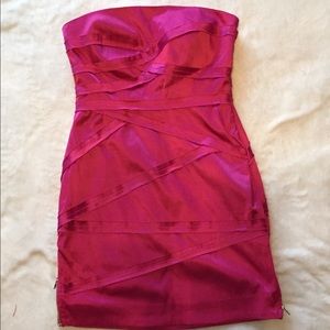 XS magenta 2B Bebe dress